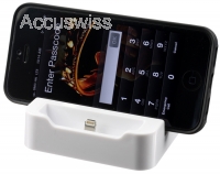 iPhone 5, 5C, 5S, mini-Dockingstation WEISS