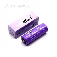 Efest Purple IMR18500 1000mAh Button Top ungeschtzt