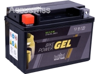 Intact GEL12-9-BS GEL-Motorradbatterie ersetzt YTX9-4, YTX9-BS 12V 8Ah