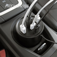USB-Ladegerät Auto-Becherhalter-Ladegerät mit 5 smarten USB-Port
