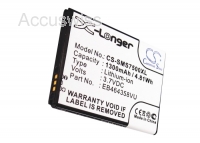 Akku passend für Samsung GT-S6500T, GT-S6810P, GT-S7500 1200mAh