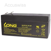 KungLong WP3.3-12 12V 3.3Ah ersetzt Panasonic LC-R123R4PG