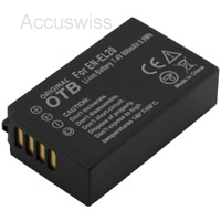 Akku ersetzt Nikon EN-EL20, EN-EL20a 800mAh