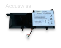 Akku ersetzt Clevo N130BAT-3 passend für N130BU, N130WU, N131BU, N131WU 2600mAh