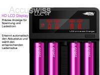 Efest LUC V4 Ladegerät für 3,6V -3,7V Li-Ionen Akkus Neueste Version 2.0