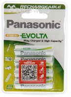 Panasonic Evolta HHR-3MVE AA Akkus 1900mAh (Ready-to-Use)