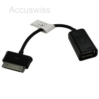 Adapterkabel USB OTG fr Samsung Galaxy Tab, Tab 2, Note 10.1