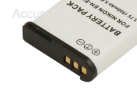 Akku ersetzt Nikon EN-EL23, ENEL23 passend für Coolpix B700, P600, P900 1400mAh