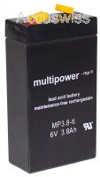 Multipower MP3.8-6 Akku fr Sicherheits- und Alarmtechnik