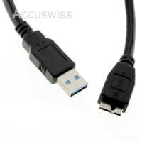 Datenkabel Micro-USB 3.0, 1m Schwarz