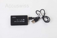 Cardreader - USB 2.0 Kartenlesegerät all-in-one Schwarz