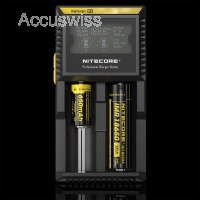NiteCore Digicharger D2 Ladegerät mit LCD-Display
