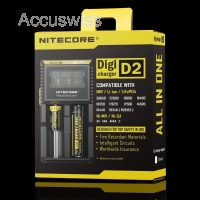 NiteCore Digicharger D2 Ladegerät mit LCD-Display