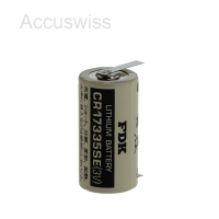 FDK Batterie CR17335SE-T1 Lithium 3V 1800mAh U-Ltfahne