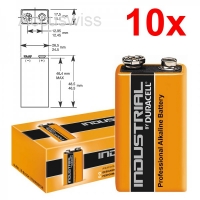 Duracell Procell 6LR61 9V Alkaline Batterien 10er Pack