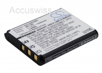 Akku ersetzt Casio NP-160 passend für Exilim EX-ZR50 1050mAh