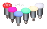Bluetooth Farbwechsel Smart LED Lampe, E27 7W für Android + iOS