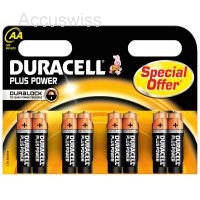 Duracell Plus Power AA, LR6, Batterien, 8er Packung