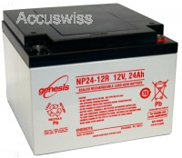 Hawker Enersys Genesis NP24-12R 12V 24Ah M5-Gewinde