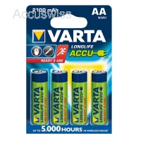 Varta 56706 Ready2Use 2100mAh Ni-MH AA Akkus