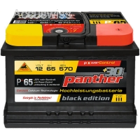Autobatterie Panther P+65 ersetzt C14, D24 | B13 65Ah