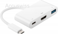 USB-C Multiport HDMI Adapter fr MacBook, Chromebook