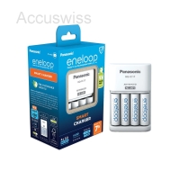 Panasonic Ladegerät BQ-CC51 inkl. 4 Eneloop AAA (K-KJ51MCC04E)
