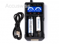 Xtar VC2S Ladegerät für Li-Ion und Ni-MH Akkus