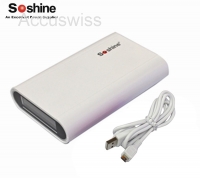 Soshine E3S LCD Ladegert + PowerBank mit 1,0A/2,1A USB Ausgang