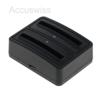 Dual Akkuladestation für Samsung EB-L1G6LL Akkus