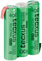 Akku-Pack 3.6V 800mAh, Ni-MH, AAA, F3x1, mit Z-Lötfahne