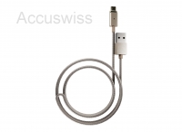 Magnet micro USB Kabel 1.2m in Gold