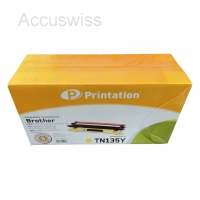 Toner passend fr Brother TN-135Y, TN135Y Cyan * nur solange Vorrat