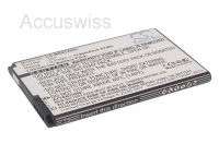 Akku ersetzt Blackberry J-S1, BAT-44582-003 1600mAh