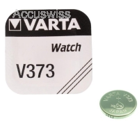 Varta V373 Knopfzelle ersetzt 372, 373, 539, SR916SW Batterie 1.55V 1.6x9.5mm