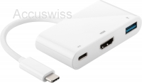 USB-C Adapter Multiport Adapter auf HDMI, USB 3.0