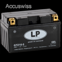LP LTZ10-S GEL-Motorradbatterie ersetzt 50922, FTZ10S, YTZ10S-BS 12V 8.6Ah