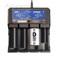 Xtar VP4 Plus ''Dragon'' Ladegert mit Analysefunktion