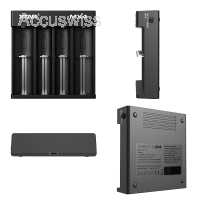 Xtar MX4 Universal Ladegerät für Li-Ion 1.5V + 3.7V, Ni-MH, LiFePO4 Akkus