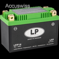 LP LFP14 LiFePo4 ersetzt YB14L-A2, YTX12-BS, YTX14-BS, YTX16-BS, YTZ12S, YTZ14S