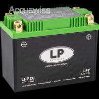 LP LFP20 LiFePo4 ersetzt YTX20-BS, YTX20L-BS, YTX20HL-BS, YTX24HL-BS, YTX20L-4