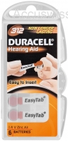 Duracell 312, DA312, PR41, A312 Hörgerätebatterien im 6er Pack