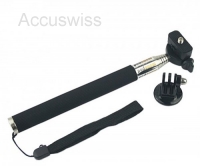 Ausziehbares Stabstativ bis 105cm für GoPro u.a.