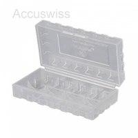 Aufbewahrungsbox für 4x 16340 Li-Ion Akkus