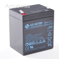 B.B. Battery HR5.5-12, 12V / 5.5Ah, 6.3mm T2 Fasto
