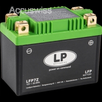 LP LFP7Z LiFePo4 ersetzt YB4L-B, YB9-B, YTZ7S, YTX7A-BS, YTX7L-BS Batterie