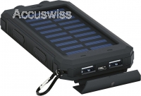 Outdoor Solar PowerBank USB-C PD, QC3.0, 20000mAh
