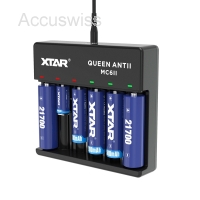 Xtar MC6C 6Fach Li-ion Akku Ladegert mit Display