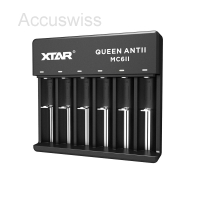 Xtar MC6C 6Fach Li-ion Akku Ladegerät mit Display