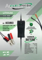 Electhium Ladegerät für Lithium und Gel Batterien